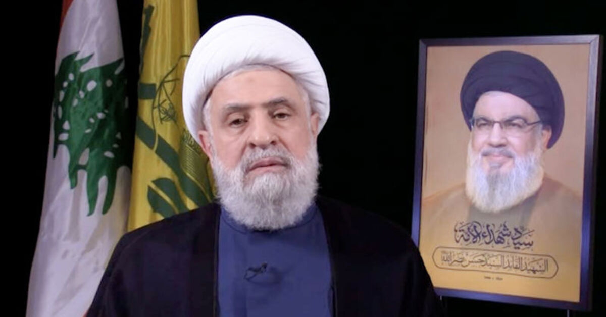 Hizbullah’ın yeni lideri Kasım’dan “savaş yolunda kalma” mesajı