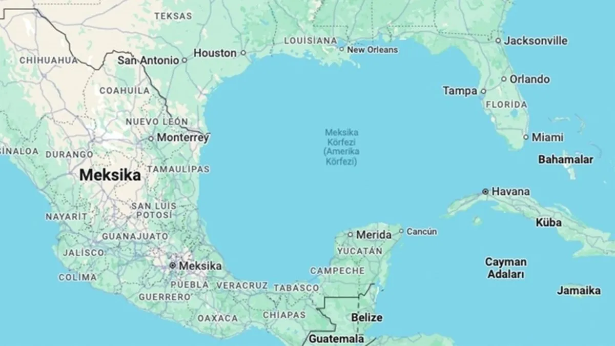 Google Trump’ın talimatını uygulamaya koydu: Haritalarda o isim değişti